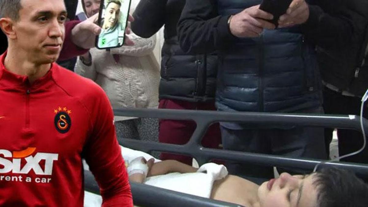 156 saat sonra enkazdan çıktı Muslera ile görüntülü telefon bağlantısı yaptı