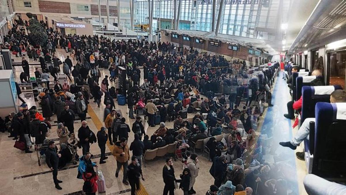 Bakanlık: 158 tren seferi ile 30 bin depremzede tahliye edildi