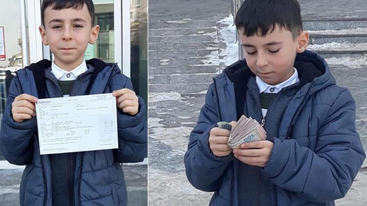 3. sınıf öğrencisi Ahmet'ten alkışlanacak hareket