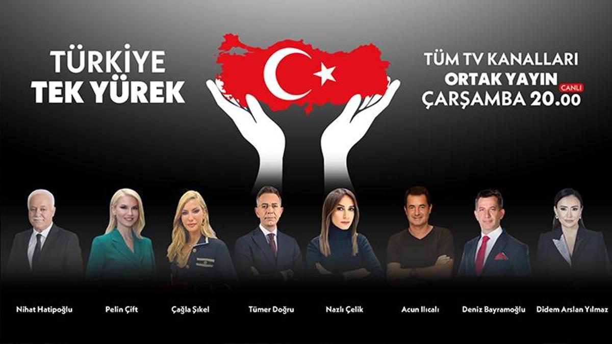 'Türkiye Tek Yürek' yardım kampanyası