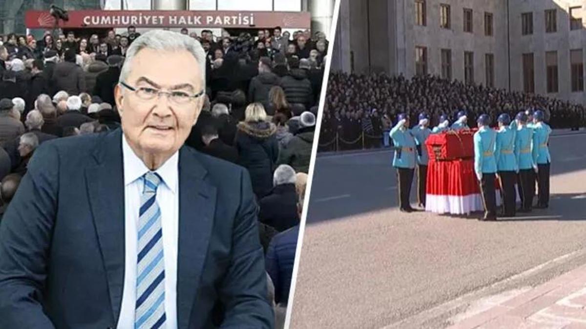 Deniz Baykal son yolculuğuna uğurlandı... TBMM'de ve CHP Genel Merkezi'nde tören