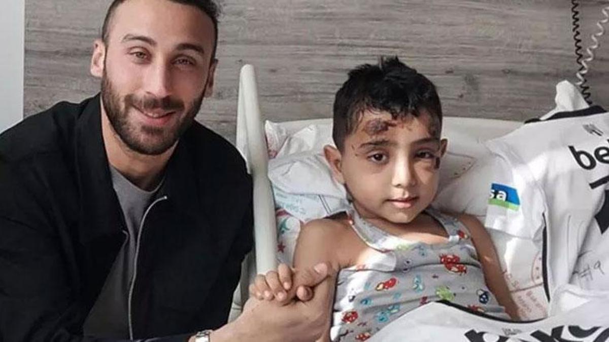 Cenk Tosun, formasını isteyen Cavit ile buluştu