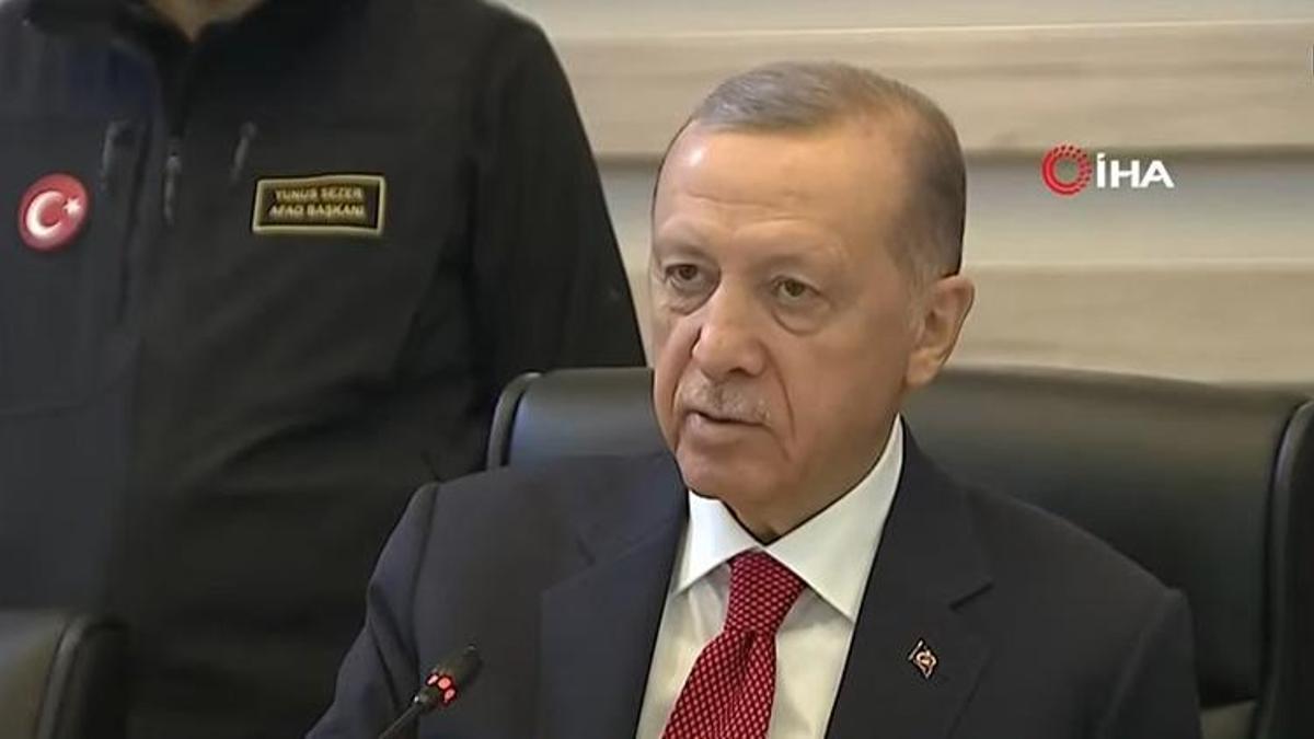 Cumhurbaşkanı Erdoğan AFAD merkezinde: Milletimiz yarınlara güvenle bakacaktır