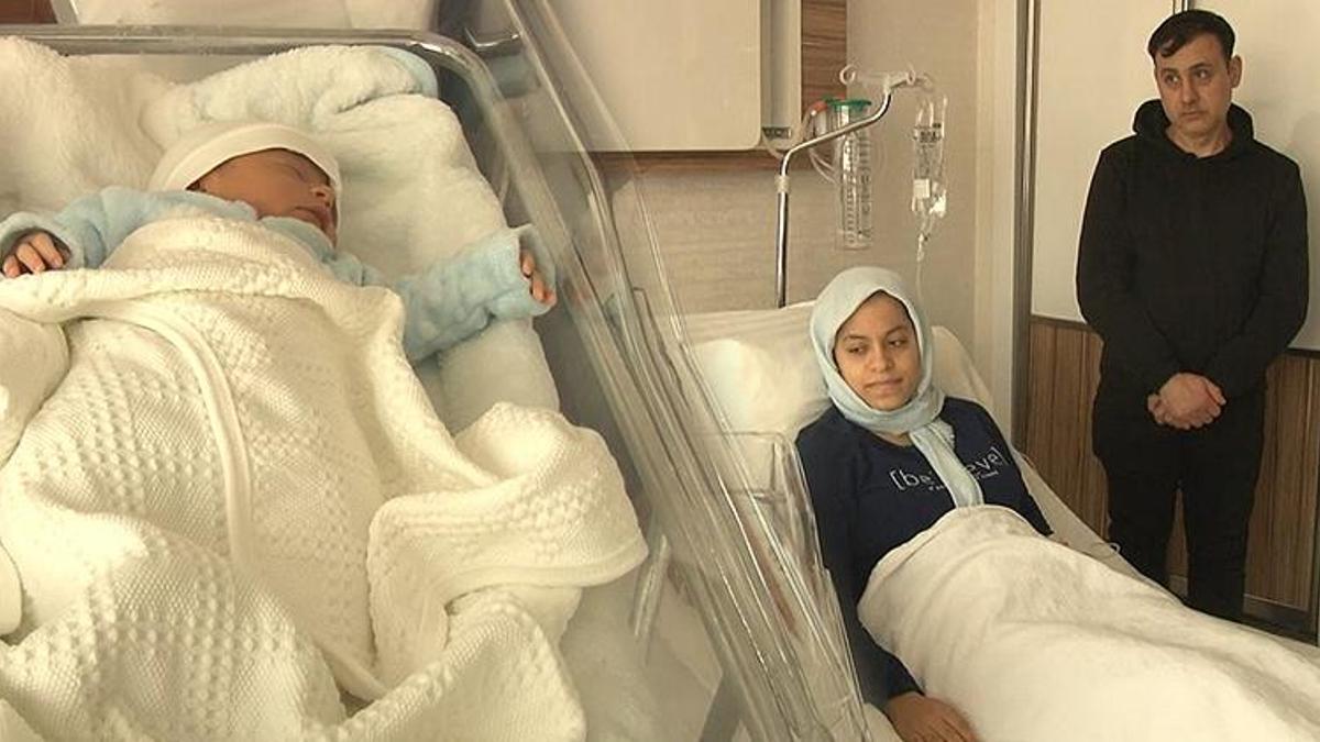 9 aylık hamile eşini deprem sırasında balkondan atarak kurtardı: Bina bir anda yıkıldı