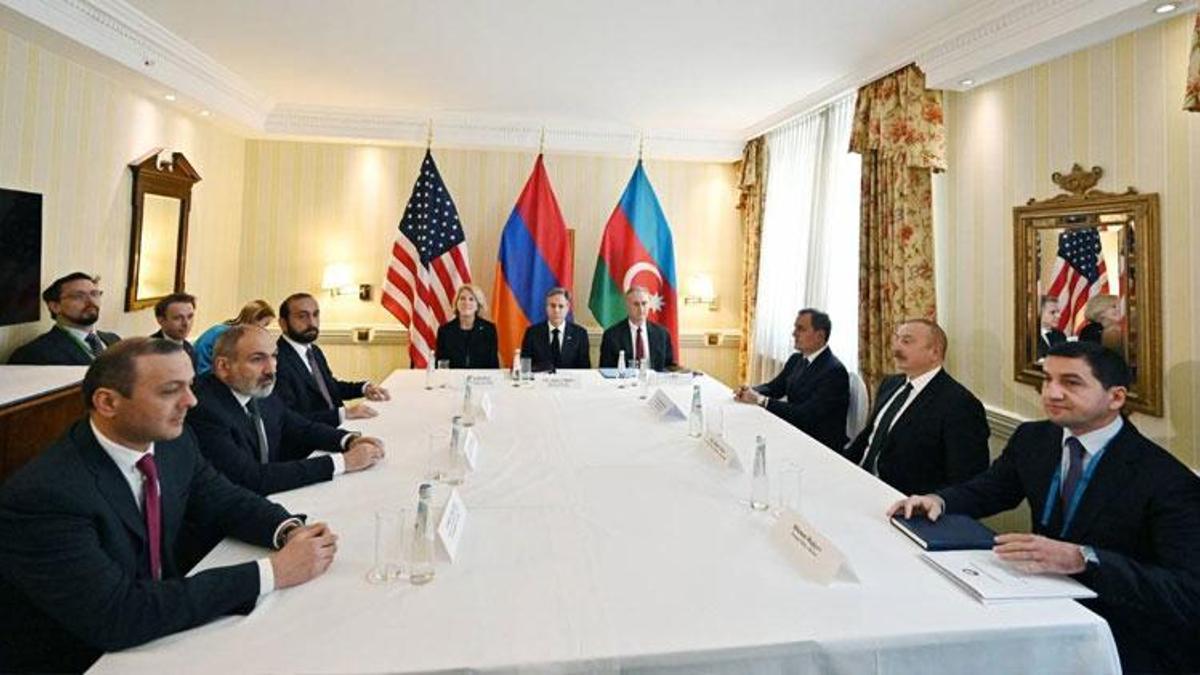Azerbaycan ve Ermenistan liderleri Münih’te bir araya geldi