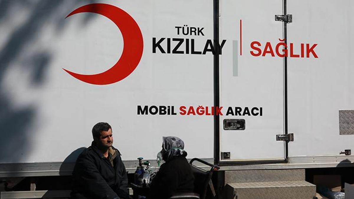 Kızılay, mobil sağlık araçlarının güncel konumlarını paylaştı