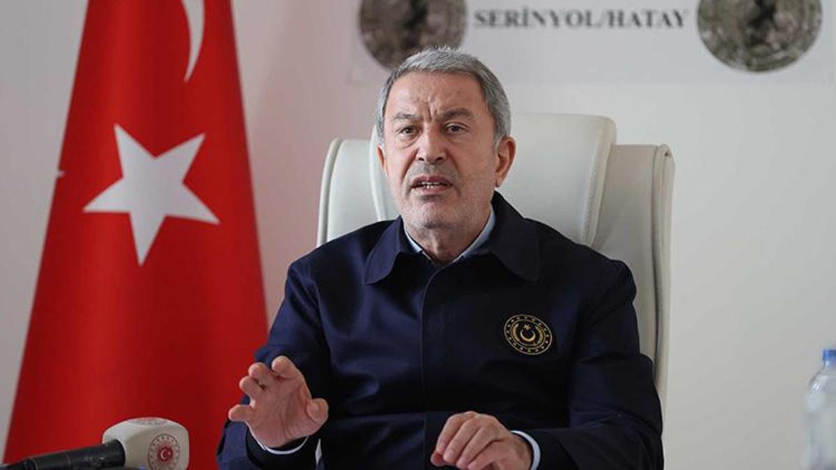 Bakan Akar, Yunanistan Savunma Bakanı ile telefonda görüştü
