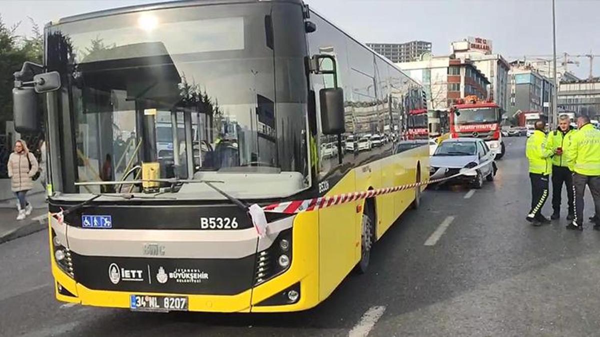 Beylikdüzü D-100 karayolunda zincirleme kaza!