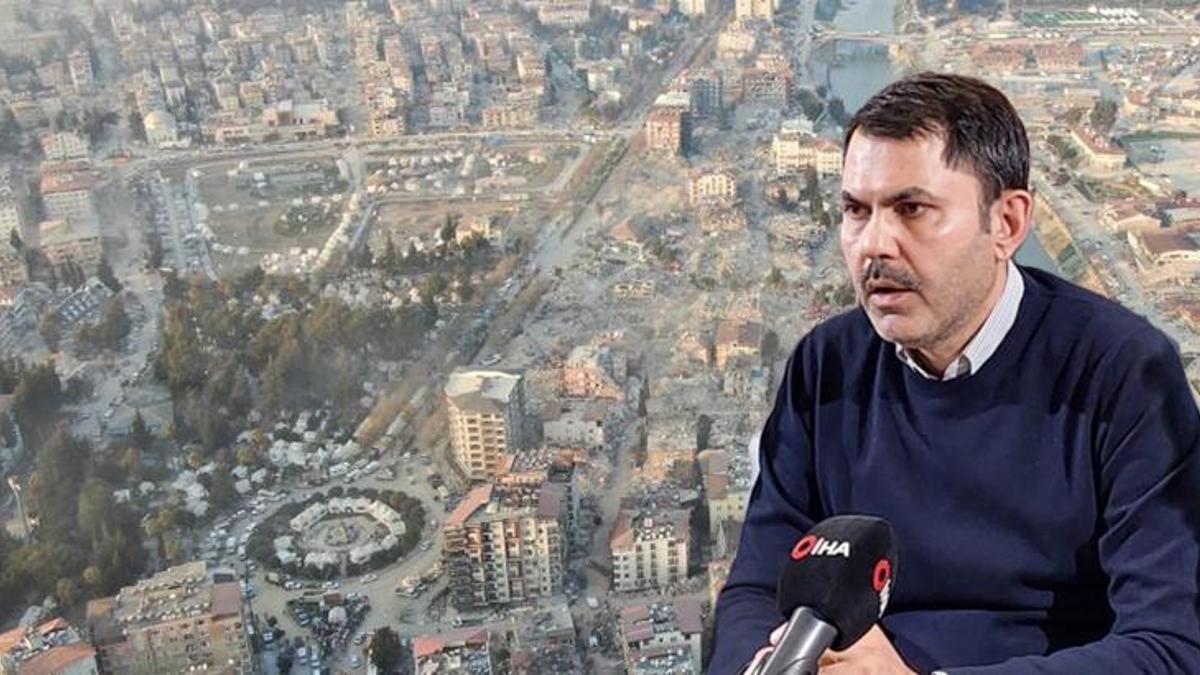 Bakan Kurum, deprem konutlarıyla ilgili detayları açıkladı: İnşa süreci başladı