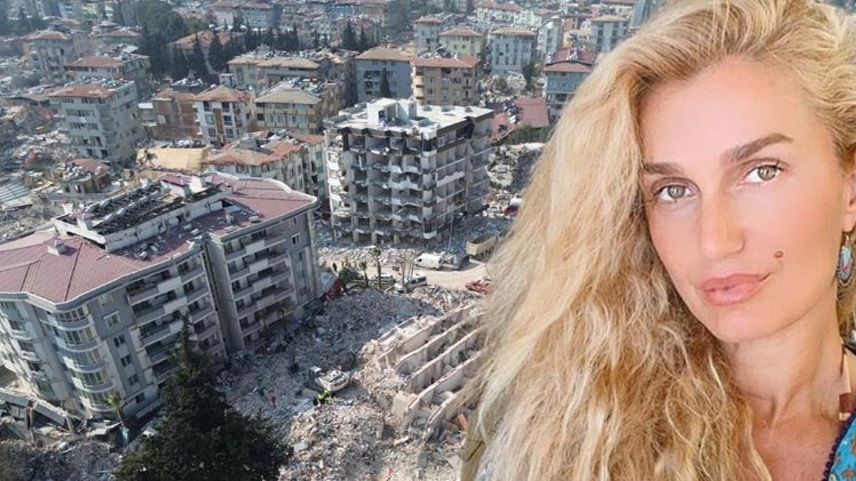 Tuğba Özay son paylaşımıyla yürekleri sızlattı! 'Evlerinden ziyade kalpleri hasarlı'