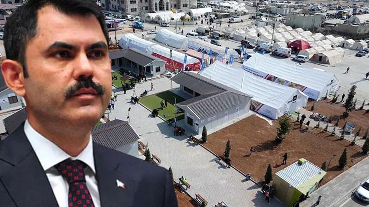 Bakan Kurum: Prefabrik konutlarımız hızla tamamlanıyor