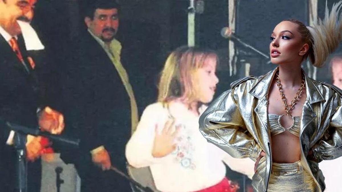 Küçükken İbrahim Tatlıses'in sahnesine konuk olmuştu! Artık şarkıcı