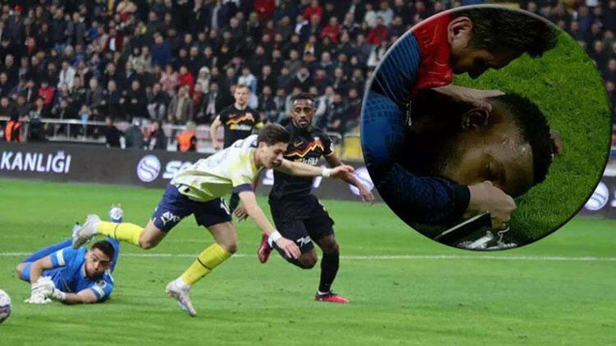 Kayserispor - Fenerbahçe maçında eski G.Saraylı oyuncu korkuttu!