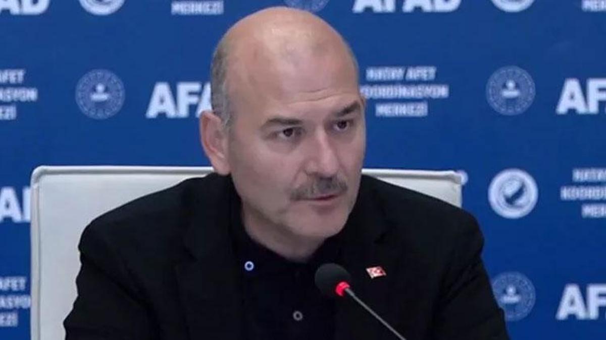 Bakan Soylu'dan Hatay'da önemli açıklamalar