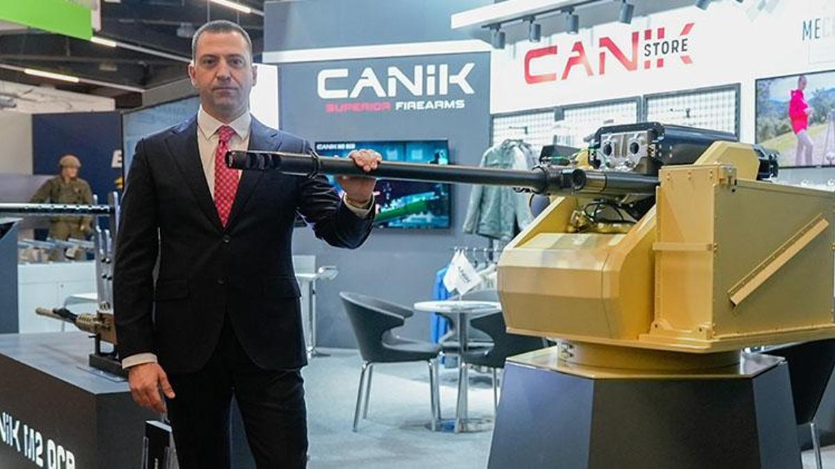 Türk silahları Almanya fuarının gözdesi oldu