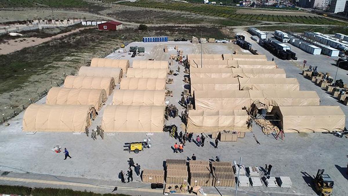 ABD sahra hastanesi, Sağlık Bakanlığı'na devrediliyor