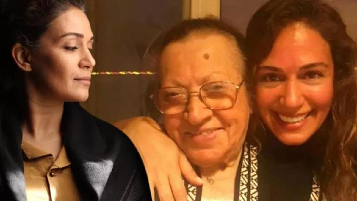 Özge Borak'ın babaannesi hayatını kaybetti!