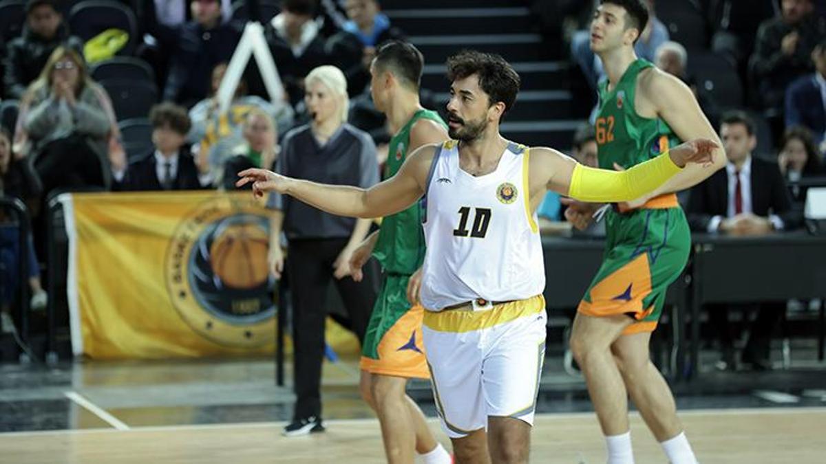 Kraliçe’nin Ateş’i Gökhan Alkan’dan basketbol şov!