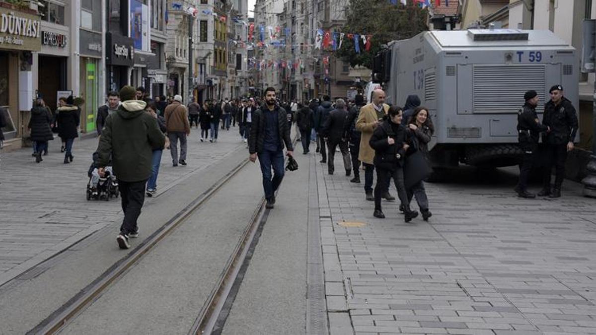 Taksim'de 8 Mart önlemleri alındı