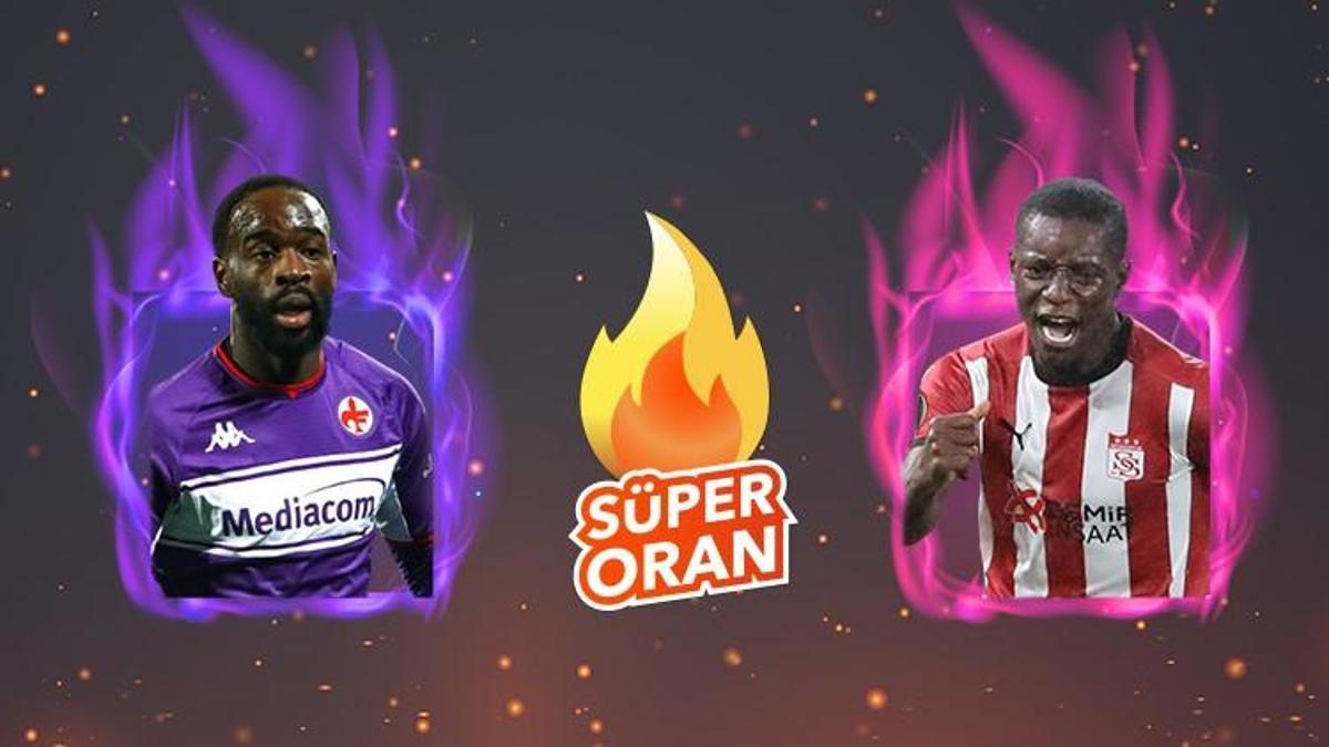 Fiorentina - Sivasspor maçı Tek Maç ve Canlı Bahis seçenekleriyle Misli.com’da