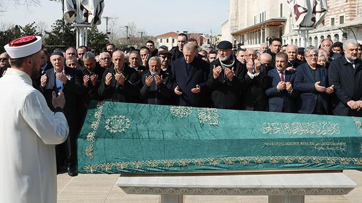 Cumhurbaşkanı Erdoğan İş İnsanı Kemal Coşkun'un cenazesine katıldı