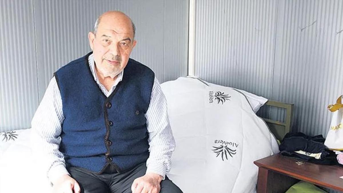Dünya markasının sahibi konteynerde kalıyor! '3 bine yakın çalışanım var, burada yatıyorum'