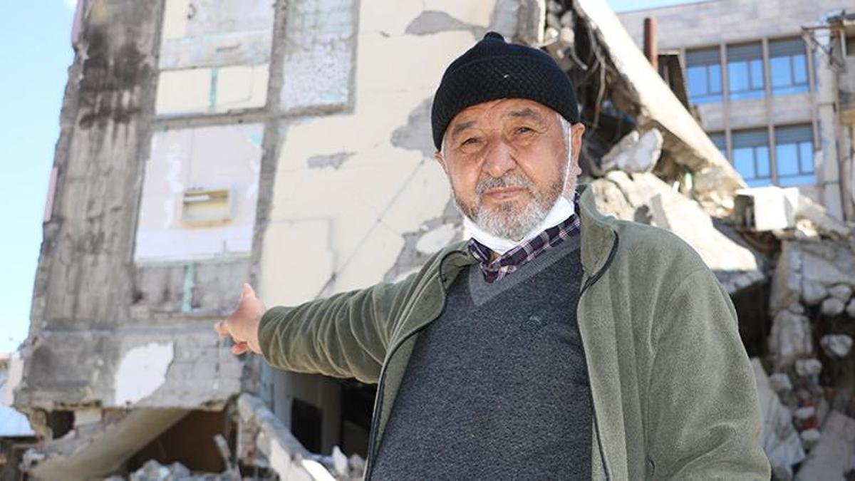Yıkılan binadan dikkat çeken görüntü! Raftaki fincanlar olduğu gibi kaldı