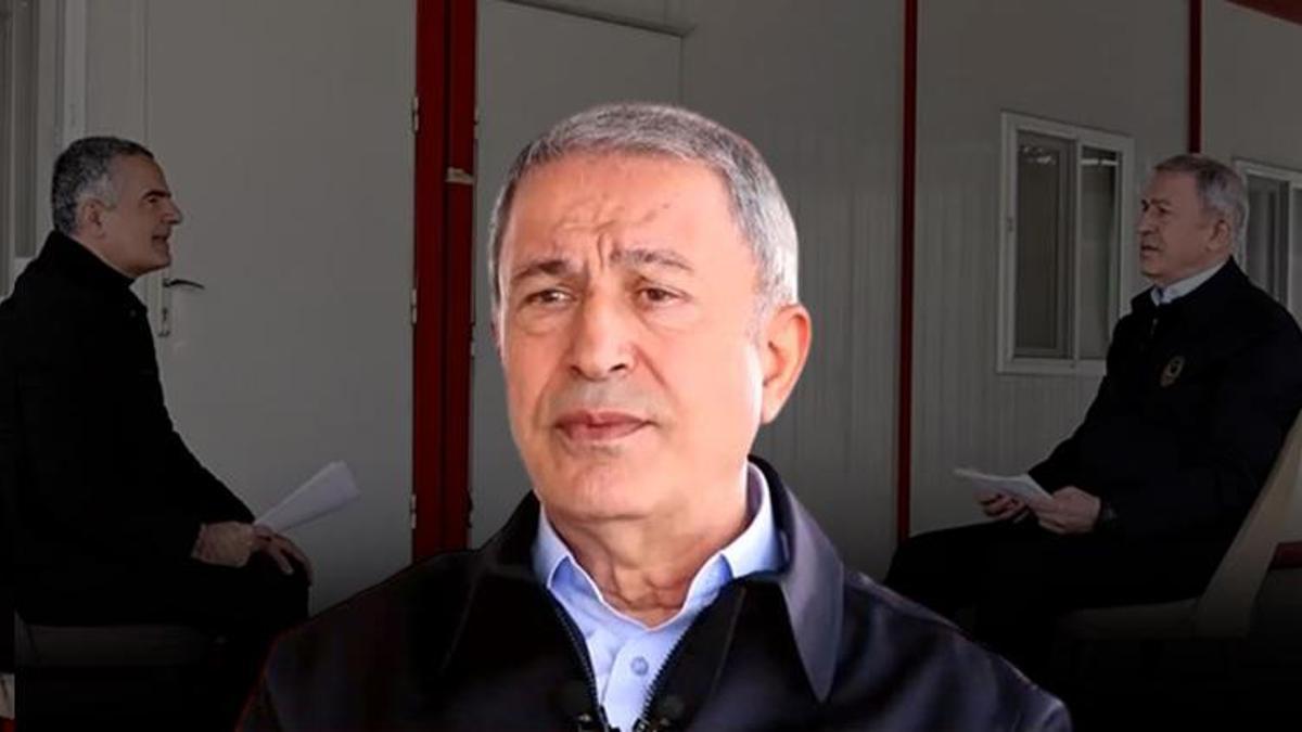Deprem bölgesinde son durum nasıl? Bakan Akar'dan CNN Türk'te önemli açıklamalar