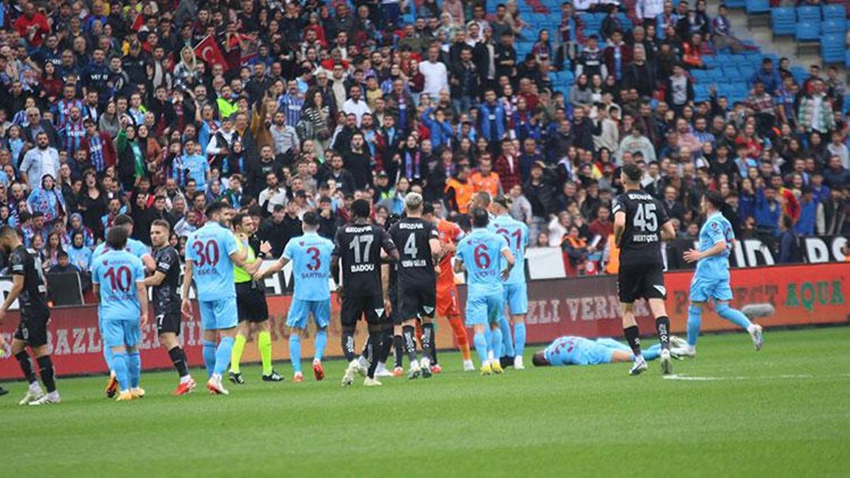 Trabzon'da 5 gol 1 kırmızı kart! Orhan Ak ilk maçında...