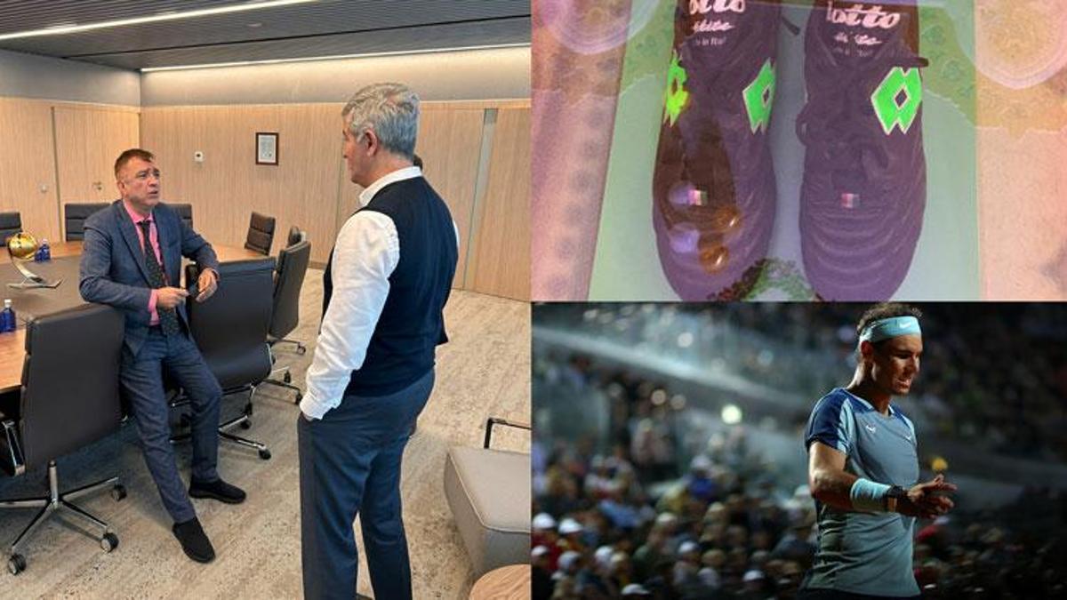 Nadal'ın raketi, Shakira’nın gitarı, Popescu'nun kramponu teşekkürler Bayram Tutumlu!