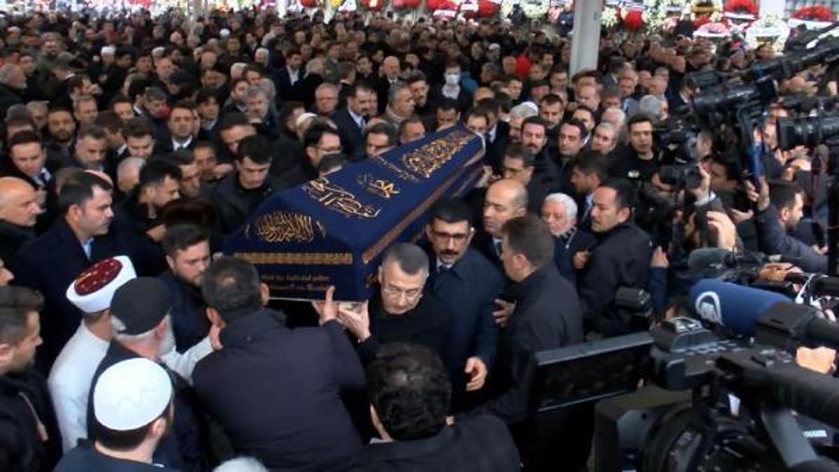 Bakan Varank'ın babası son yolculuğuna uğurlandı