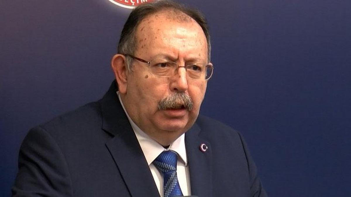 YSK Başkanı Yener: Cumhurbaşkanı adaylarına ilişkin ilke ve esaslar belirlendi