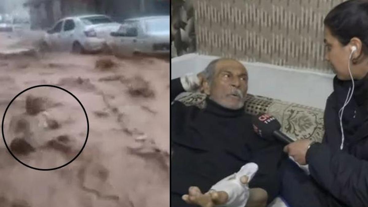 Selde sürüklenen Reşat Ayva CNN Türk'e konuştu: El ettim ama onun da suçu yok