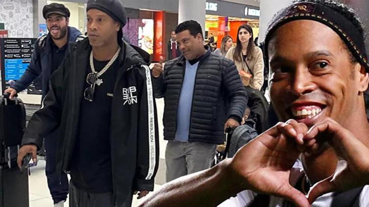 Brezilyalı efsane Ronaldinho, İstanbul'da görüntülendi!