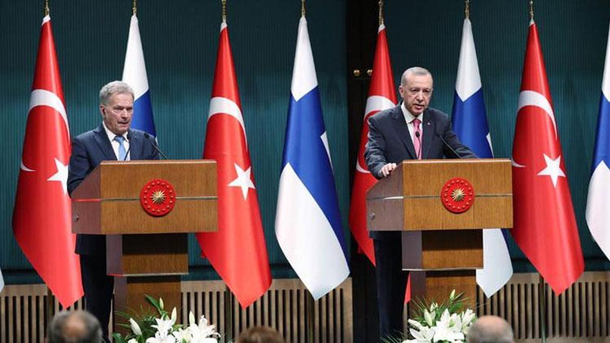 Erdoğan: Finlandiya'nın NATO'ya katılım protokolünün onay sürecini başlatıyoruz