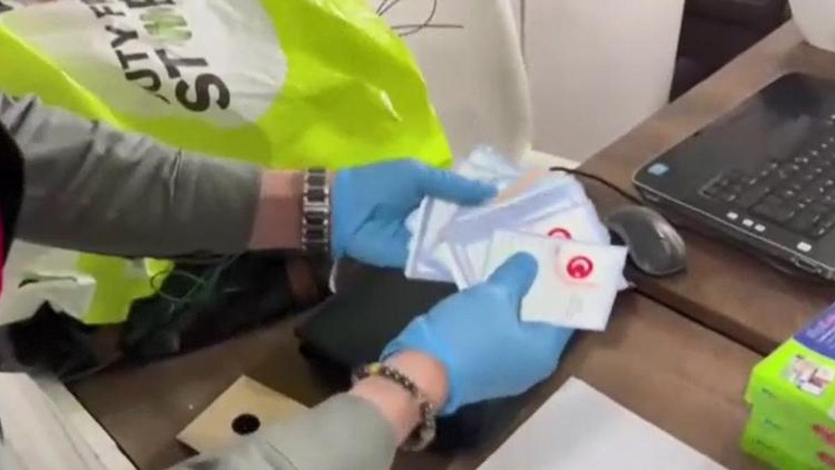 Jandarmadan sahte evrak operasyonu: 1 gözaltı