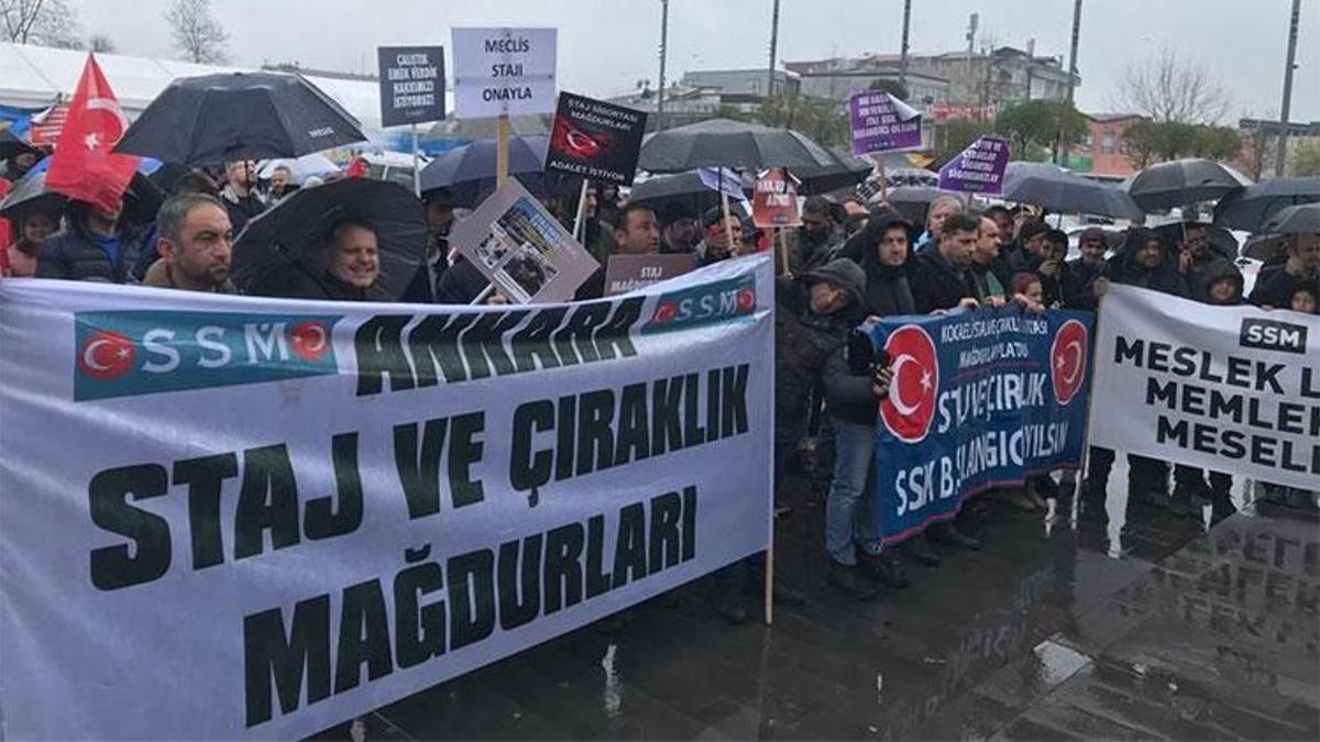 Staj mağdurları bu kez Sakarya'dan seslendi: Hakkımızı aramaya devam edeceğiz