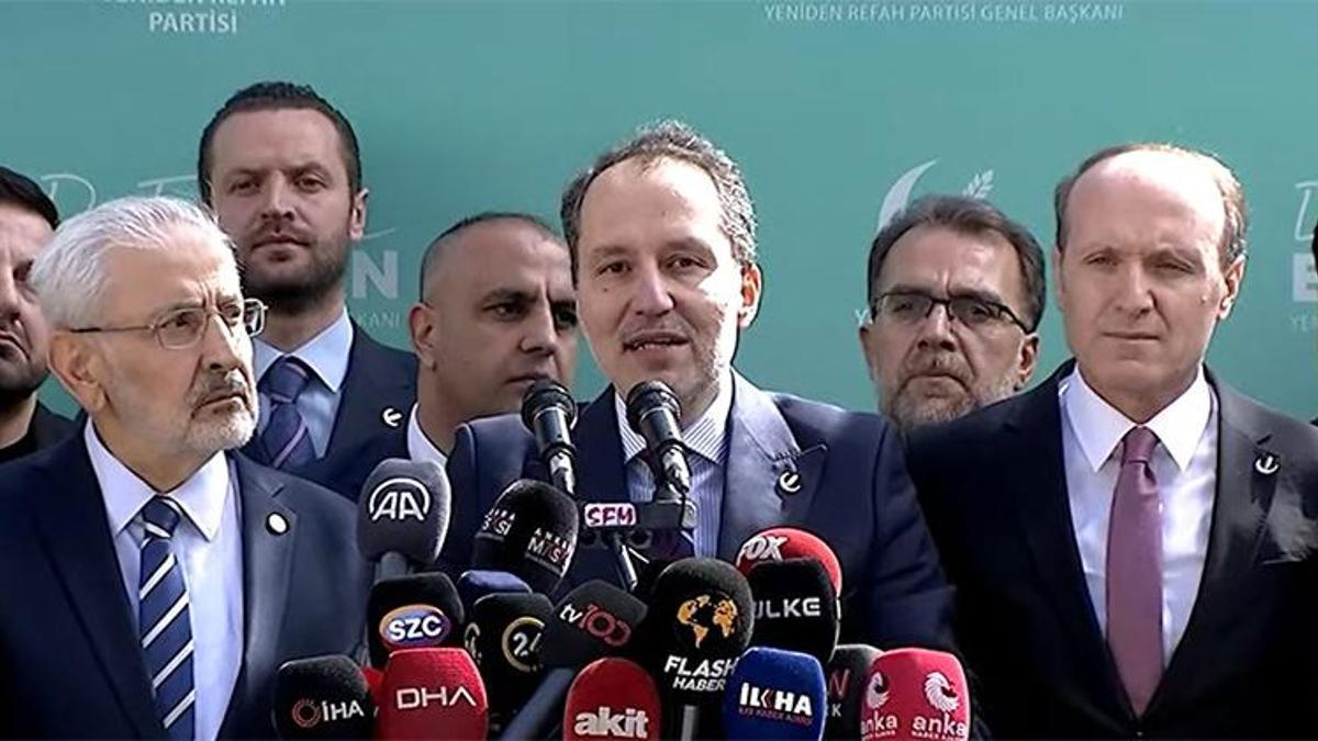 Yeniden Refah Partisi seçim kararını açıkladı