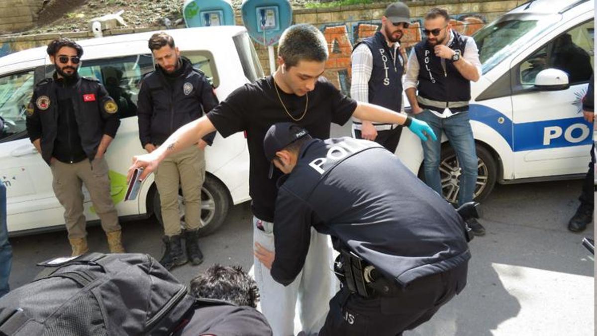 Kadıköy'de helikopter destekli huzur denetimi