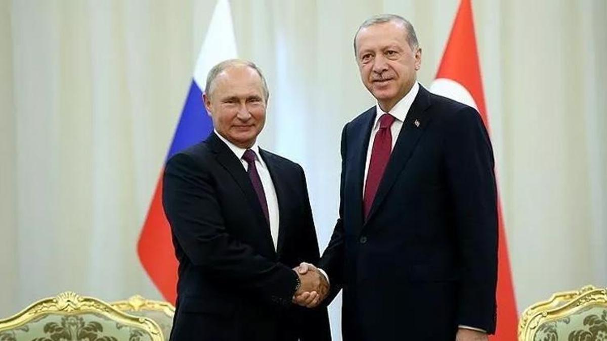 Cumhurbaşkanı Erdoğan, Putin ile görüştü
