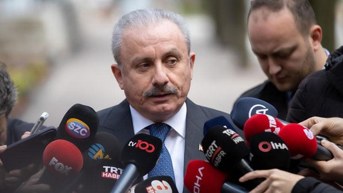 TBMM Başkanı Şentop: Erdoğan'ın adaylığında hukuken sorun yok