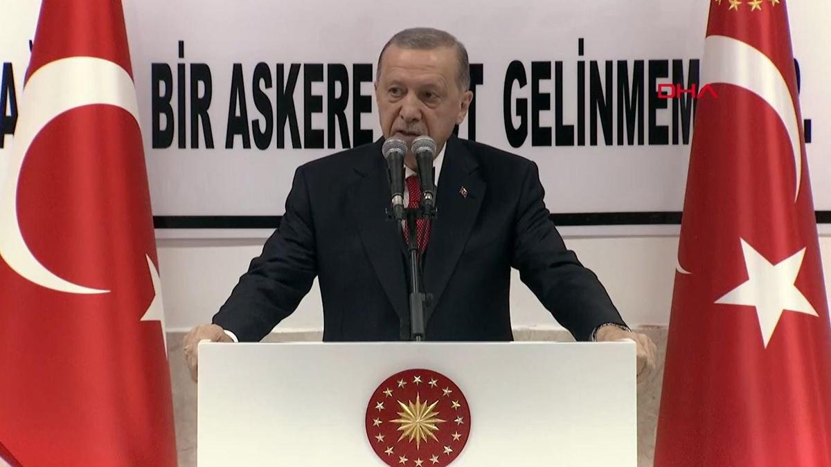 Cumhurbaşkanı Erdoğan: Yeni projelerle milletimizin karşısına çıkacağız