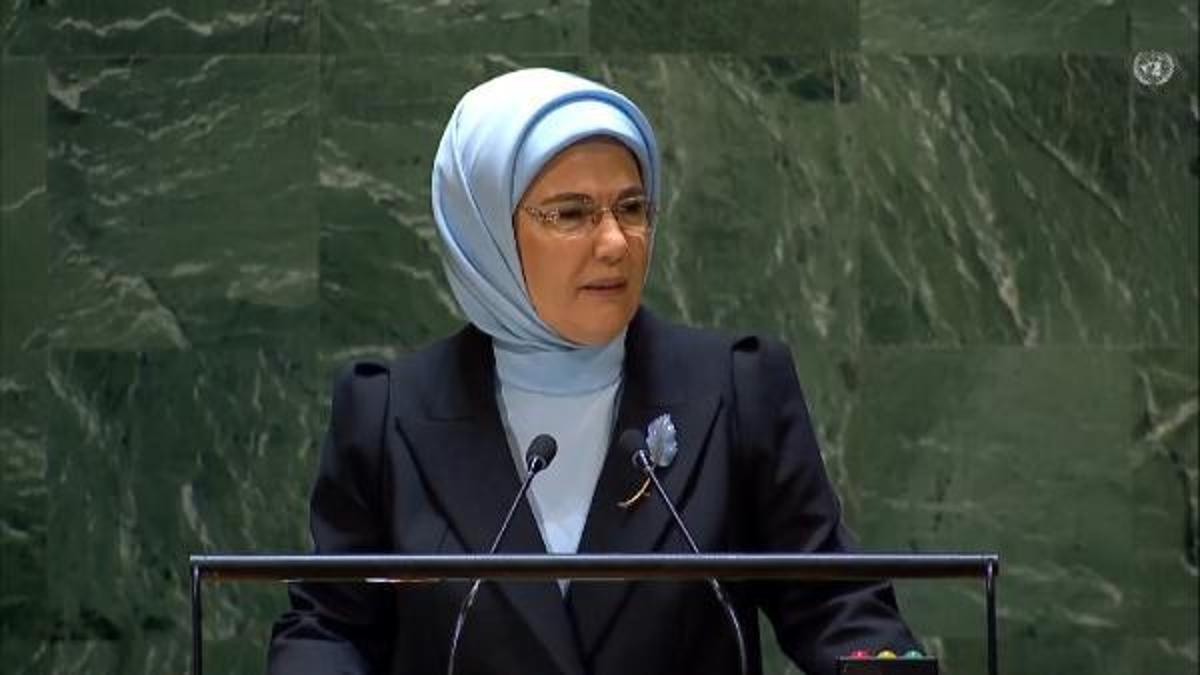 Emine Erdoğan'dan dünyaya sıfır atık çağrısı