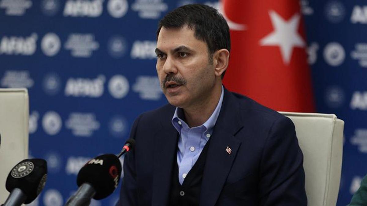 Bakan Kurum: Deprem bölgesinde 42 bin konutumuzun temelini attık
