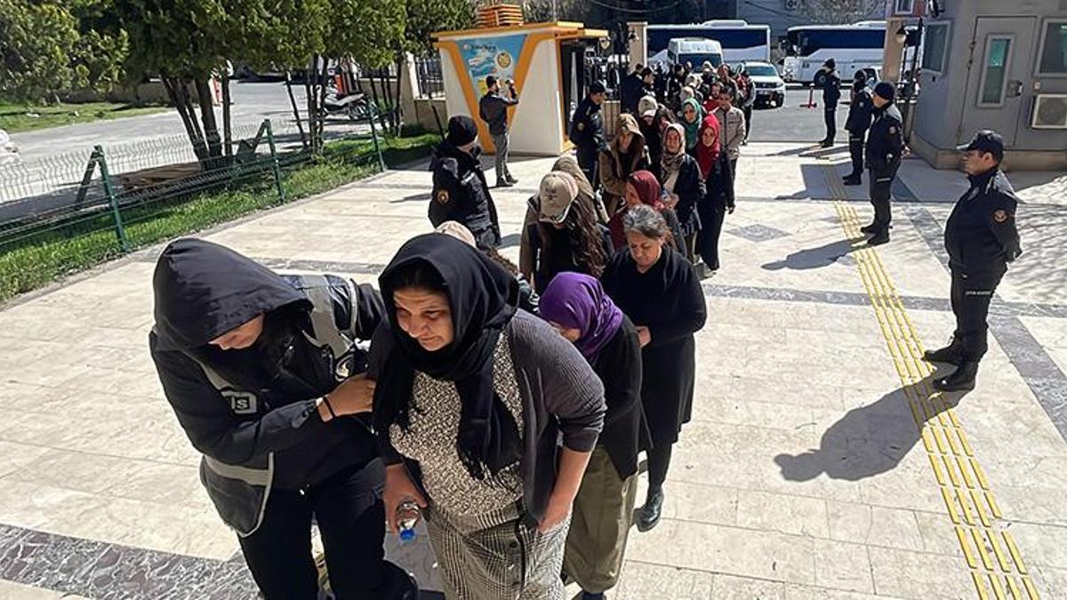 Şanlıurfa'da terör operasyonunda 23 tutuklama
