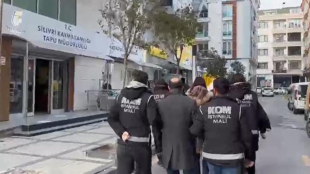 Silivri Tapu Müdürlüğü'ne 'rüşvet' operasyonu: 79 gözaltı