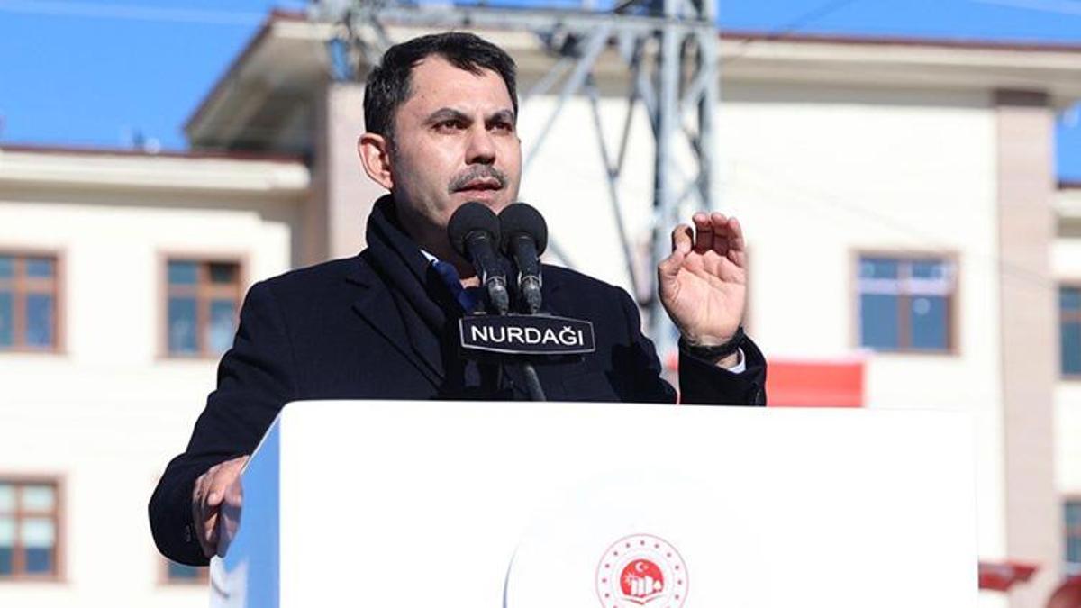 Bakan Kurum: Gece gündüz demeden var gücümüzle çalışacağız