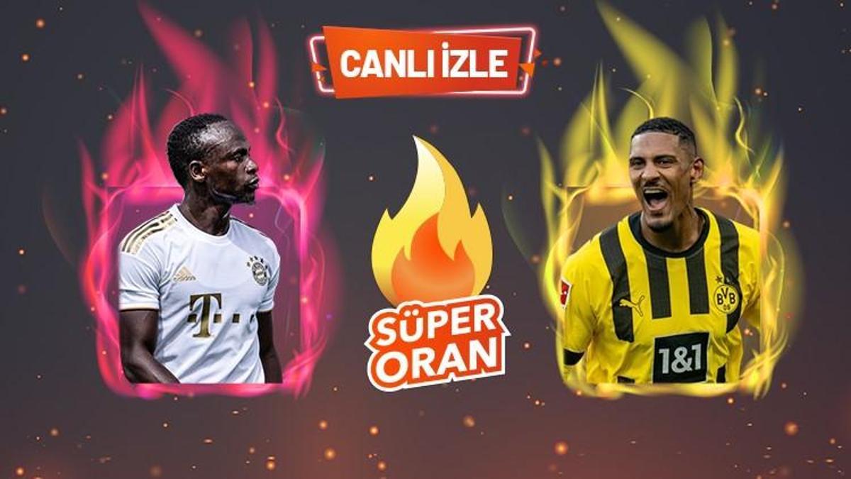 Bayern Münih - Dortmund maçı Tek Maç ve Canlı Bahis seçenekleriyle Misli.com’da