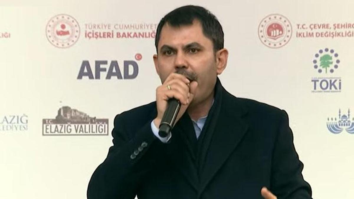 Elazığ'da afet konutları temel atma töreni! Bakan Kurum: 67 bin konutun temellerini atıyoruz