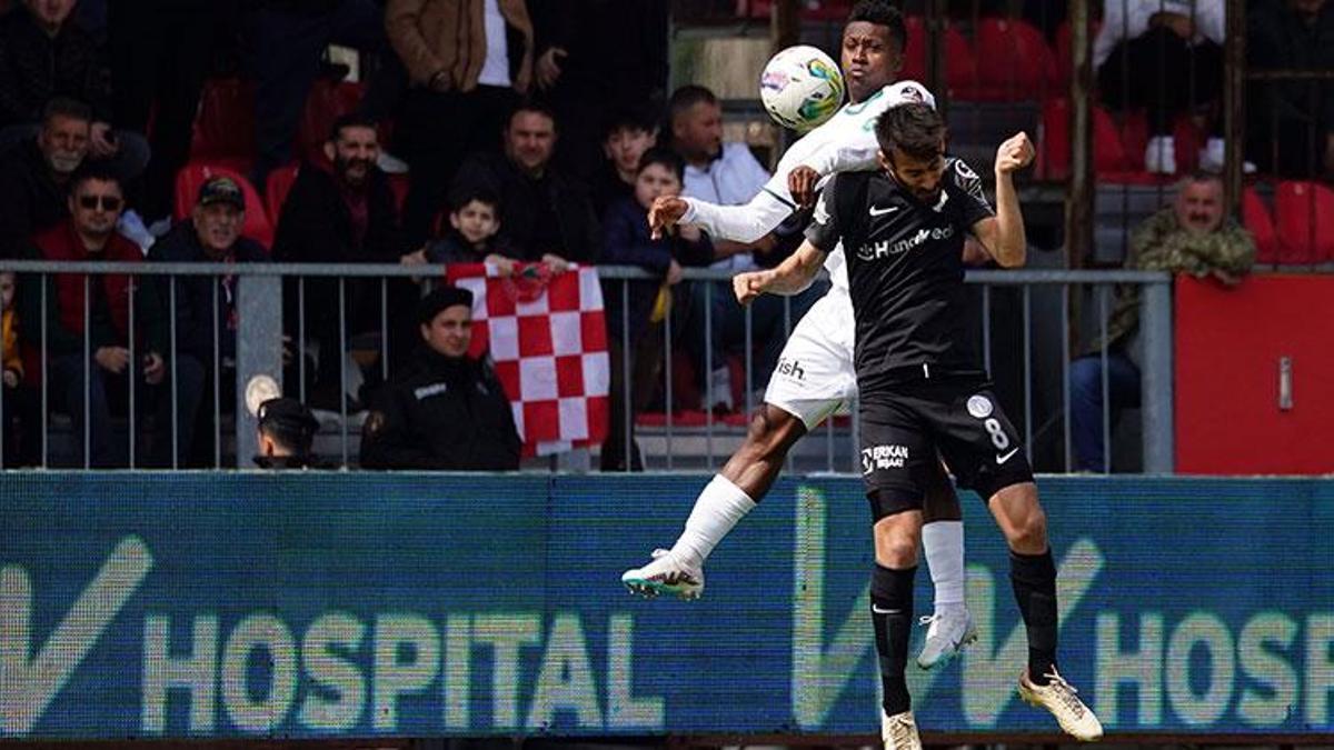 Ümraniyespor 89'da attı 90+7'de 2 puanı bıraktı